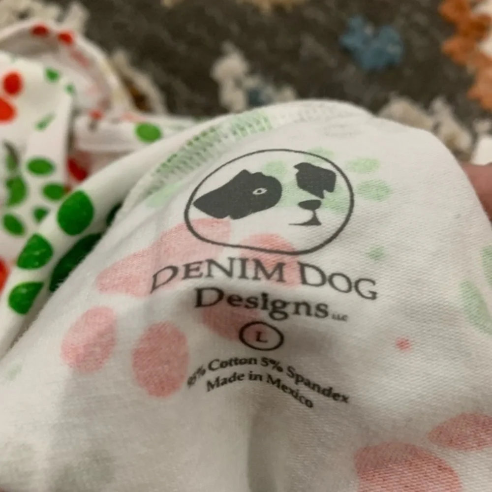 NWT ONE Christmas Paws PJ Size L‎ OR XL Available
